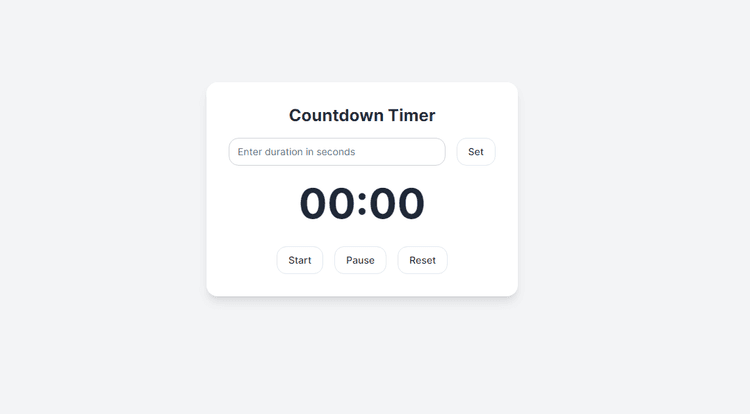 Countdown Timer