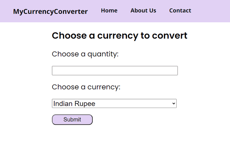 Currency Converter